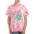 Retro Soft Drinks 80s 90s Nostalgia Cute Anime Aesthetic Tee Tie-Dye T-Shirts Coral Tie-Dye