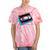 Retro VHS Vaporwave Video Cassette Nostalgia Geek Chic Tie-Dye T-Shirts Coral Tie-Dye