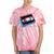 Retro VHS Vaporwave Video Cassette Nostalgia Geek Chic Tie-Dye T-Shirts Coral Tie-Dye