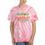 Retro Vintage Style 2026 Nostalgia Sunset Family Reunion Tie-Dye T-Shirts Coral Tie-Dye