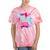 Totally 80's Colorful Retro 1980s Style Nostalgia Vibe Tie-Dye T-Shirts Coral Tie-Dye