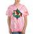 Vintage Carousel Horse Merry Go Round Nostalgia Art Premium Tie-Dye T-Shirts Coral Tie-Dye
