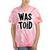Wastoid 80s Slang Retro Teen Quote Gen X Nostalgia Tie-Dye T-Shirts Coral Tie-Dye