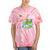Women's Frutiger Aero Y2K Fashion Trends Statement Piece Tech Orbite Tie-Dye T-Shirts Coral Tie-Dye Women's Frutiger Aero Y2K Fashion Trends Statement Piece Tech Orbite Tie-Dye T-Shirts Coral Tie-Dye