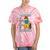 Xennial Born 1977 To 1983 Nostalgia Tie-Dye T-Shirts Coral Tie-Dye