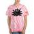 Yk2 Grunge Scary Cat With Tail Tomboy 90s Nostalgia Indie Tie-Dye T-Shirts Coral Tie-Dye