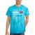 1970's Lemon Labs Quaalude 300 Label Reproduction Nostalgia Premium Tri-Blend Tie-Dye T-Shirts Turquoise Tie-Dye