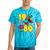 1980 Retro Raised In The 80s Old School Nostalgia Vibes Tie-Dye T-Shirts Turquoise Tie-Dye