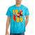 1989 Retro Roller Skate Vintage 80s Nostalgia Collector Tie-Dye T-Shirts Turquoise Tie-Dye