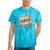 80s 90s Retro Party Costume Nostalgia Cassette Tape Pencil Tie-Dye T-Shirts Turquoise Tie-Dye