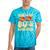 This Is My 80s Costume Vibes Nostalgia 1980s Vintage Fashion Tie-Dye T-Shirts Turquoise Tie-Dye