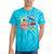 80's Vintage Cassette Tape Nostalgia Mixtape Era 1980s Retro Premium Tri-Blend Tie-Dye T-Shirts Turquoise Tie-Dye