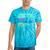 90's Lover Nineties 1990's Born Nostalgia Politics Tie-Dye T-Shirts Turquoise Tie-Dye