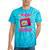 90s Rad Squad Retro Television 90s Aesthetic Nostalgia Tie-Dye T-Shirts Turquoise Tie-Dye