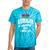 Azerbaijan Lover Saying Azeri Nostalgia Tie-Dye T-Shirts Turquoise Tie-Dye