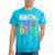 Back To The 90's Mixtape Era Nostalgia Retro 1990 90's Style Tie-Dye T-Shirts Turquoise Tie-Dye