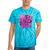 Back To The 90s Retro Nostalgia Tie-Dye T-Shirts Turquoise Tie-Dye