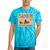 Boomer Millennial Please Be Patient I'm From The 1900s Tie-Dye T-Shirts Turquoise Tie-Dye