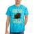 You Can't Scare Me I'm From The 1900s Vintage Camera Tie-Dye T-Shirts Turquoise Tie-Dye