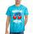 Discipline Arsenal Pinoy Nostalgia Filipino Tsinelas Tie-Dye T-Shirts Turquoise Tie-Dye
