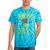 Elder Emo Club Emo Gothic Music Nostalgia Tie-Dye T-Shirts Turquoise Tie-Dye