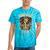 Emo Mom Club Still Rockin Skeleton Nostalgia Women Mother Tie-Dye T-Shirts Turquoise Tie-Dye