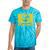 Fallout Shelter Nuclear War Radioactive Nostalgia T-Shirt Tie-Dye T-Shirts Turquoise Tie-Dye