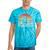 Never Forget Retro Nostalgia Vintage Cassette Tie-Dye T-Shirts Turquoise Tie-Dye
