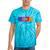Frank Rapper Nostalgia Alternative R&B Mixtape Ocean Ultra Premium Tri-Blend Tie-Dye T-Shirts Turquoise Tie-Dye