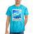 Frutiger Aero Skeuomorphism User Interface Nostalgia Premium Tri-Blend Tie-Dye T-Shirts Turquoise Tie-Dye