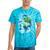 Frutiger Aero Tie-Dye T-Shirts Turquoise Tie-Dye