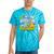Frutiger Aero Y2K Fashion Trends Statement Piece Tech Orange Premium Tie-Dye T-Shirts Turquoise Tie-Dye
