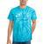 Gear Jammer Automotive Nostalgia Vintage Hotrod Car Premium Tri-Blend Tie-Dye T-Shirts Turquoise Tie-Dye