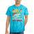 Gen X Lots Of Memories No Evidence Retro Nostalgia Humor Tie-Dye T-Shirts Turquoise Tie-Dye