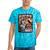 I'm From The 1900s Vinyl Record Lover For Women Premium Tie-Dye T-Shirts Turquoise Tie-Dye