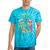Joke 90s Please Be Patient With Me I'm From The 1900s Premium Tri-Blend Tie-Dye T-Shirts Turquoise Tie-Dye