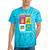 Just Built Different I'M From The 1900S Retro Premium Tie-Dye T-Shirts Turquoise Tie-Dye
