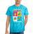 Just Built Different I'M From The 1900S Retro Tie-Dye T-Shirts Turquoise Tie-Dye