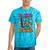 Be Kind Rewind 90s VHS Nostalgia Retro Tie-Dye T-Shirts Turquoise Tie-Dye