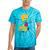 LA Fair Los Angeles County Vintage Nostalgia Tie-Dye T-Shirts Turquoise Tie-Dye