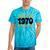 Limited 1970 Edition Retro Vintage 70s Nostalgia Tie-Dye T-Shirts Turquoise Tie-Dye Limited 1970 Edition Retro Vintage 70s Nostalgia Tie-Dye T-Shirts Turquoise Tie-Dye