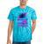 Lofi Reverie Analog Dreams Pixel 90s Desktop VHS Nostalgia Tie-Dye T-Shirts Turquoise Tie-Dye