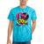 I Love The 70s Vintage Cassette Roller Vinyl Nostalgia 70s Premium Tri-Blend Tie-Dye T-Shirts Turquoise Tie-Dye