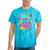 I Love The 90'S 90s Nostalgia Tie-Dye T-Shirts Turquoise Tie-Dye
