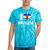 I Love Yugoslavia Proud Yugoslav Nostalgia Saying Tie-Dye T-Shirts Turquoise Tie-Dye