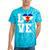Love Yugoslavia Proud Yugoslav Nostalgia Tie-Dye T-Shirts Turquoise Tie-Dye