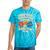 Lunch Boxes With Stickers Lunch Box Nostalgia Retro Tie-Dye T-Shirts Turquoise Tie-Dye