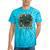 I Miss The Static Retro VHS Nostalgia Art Tie-Dye T-Shirts Turquoise Tie-Dye