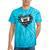 Mixed Tape Emotions Music Lover Nostalgia Quote Tie-Dye T-Shirts Turquoise Tie-Dye
