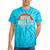 In The Mood For Nostalgia Vintage 80s 90s Retro Tie-Dye T-Shirts Turquoise Tie-Dye